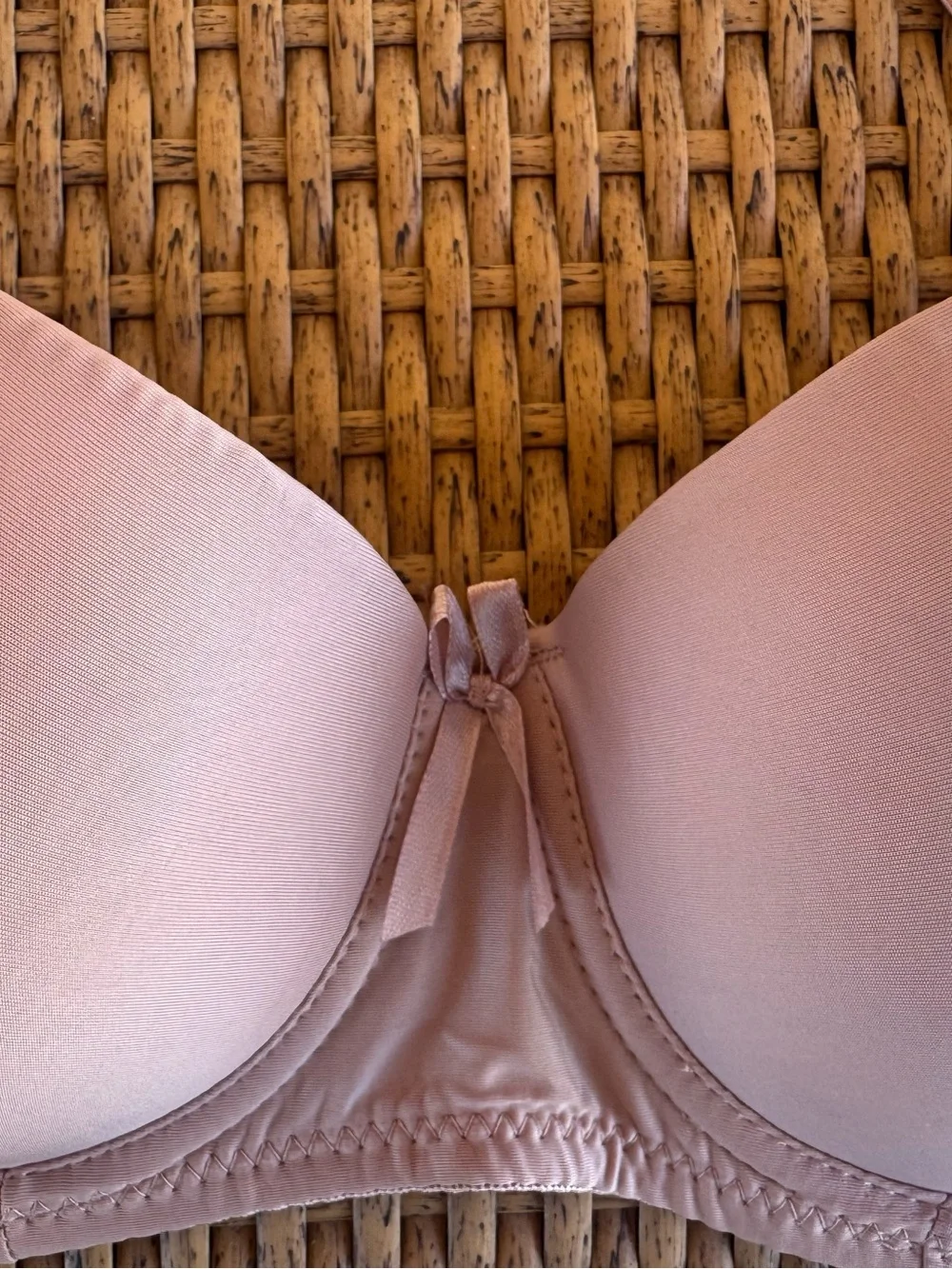 Sofra Intimates Beige Full‎ Coverage Adjustable Straps bra. Underwire Size 36C